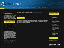 Tablet Screenshot of capture-video.com